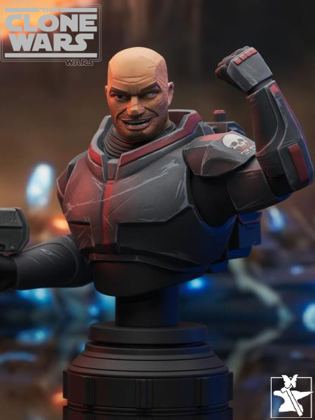 Gentle Giant Star Wars The Clone Wars Wrecker Seventh Scale Bust
